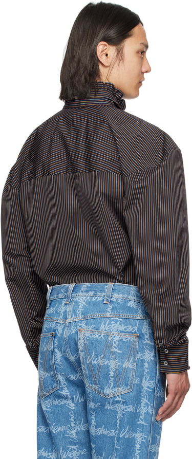 Košeľa Vivienne Westwood Vivienne Westwood Pinstripe Frilly Football Shirt Rôznofarebný | 3501001Y-W0127-, 2