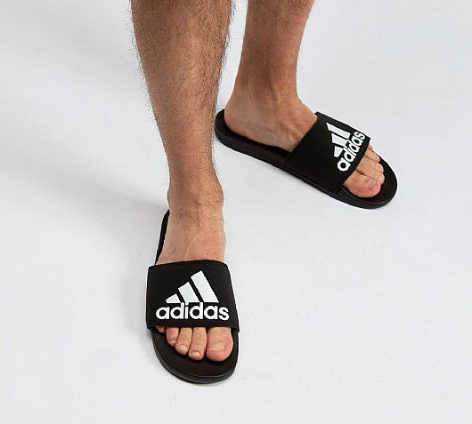 Tenisky a topánky adidas Originals Adilette Cloudfoam Slides Čierna | CG3425, 0