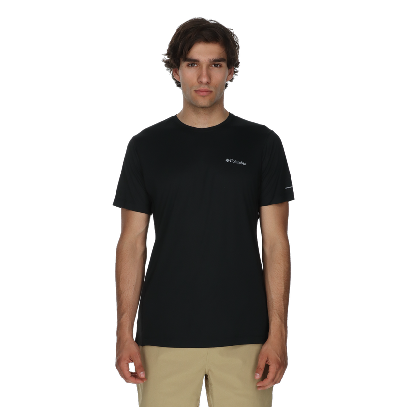 Tričko Columbia Zero Rules Light Short Sleeve T-Shirt Čierna | 2118501010