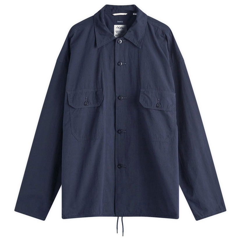 Bunda NANAMICA Cotton Wool Deck Shirt Jacket Navy | S24FG009E-DN