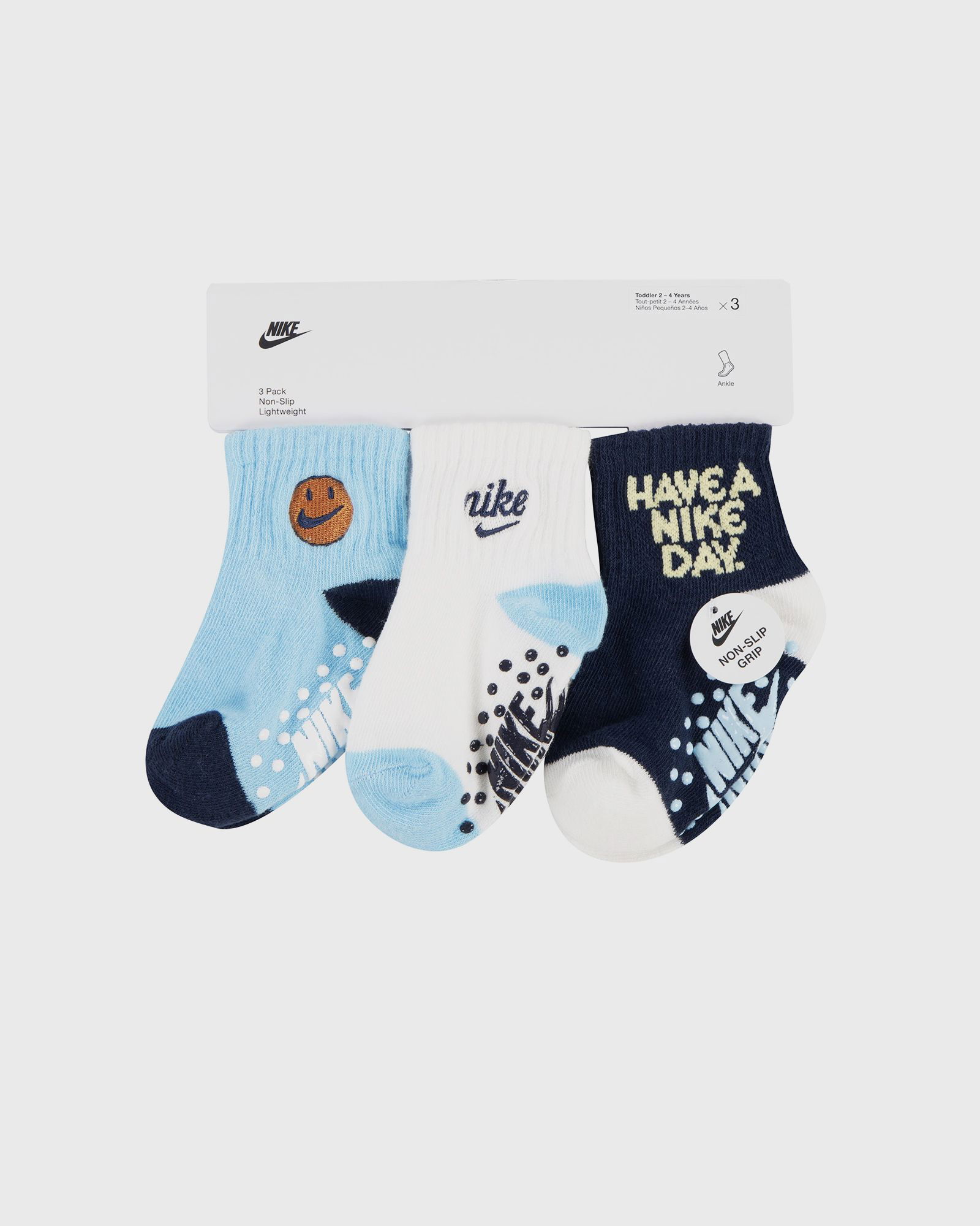 NHN 3PK BOYS GRIPPER SOCK