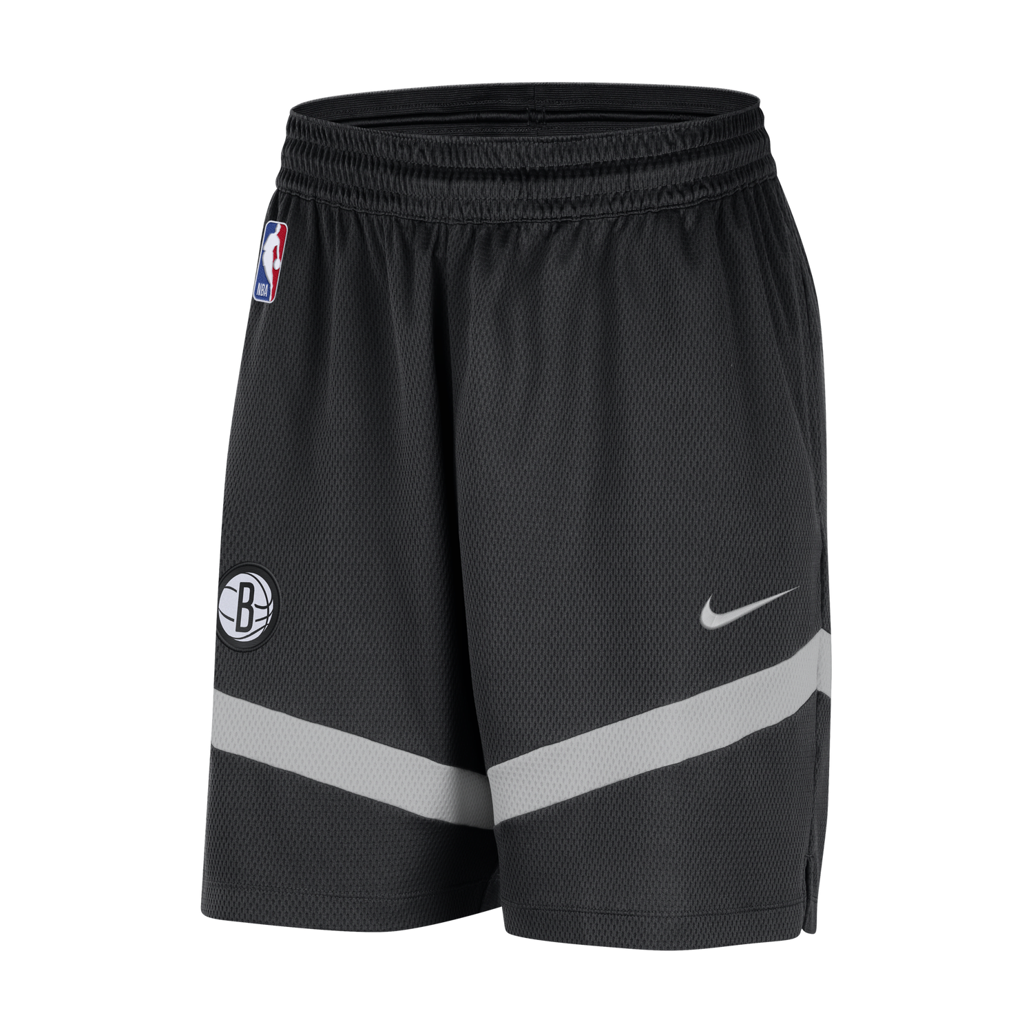 Šortky Nike Dri-FIT NBA Brooklyn Nets Icon Čierna | FB4014-010, 0