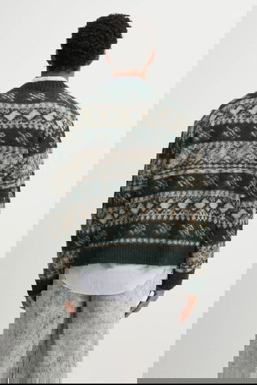 Sveter DAILY PAPER Wool Blend Pattern Check Cardigan Rôznofarebný | 2521126, 2