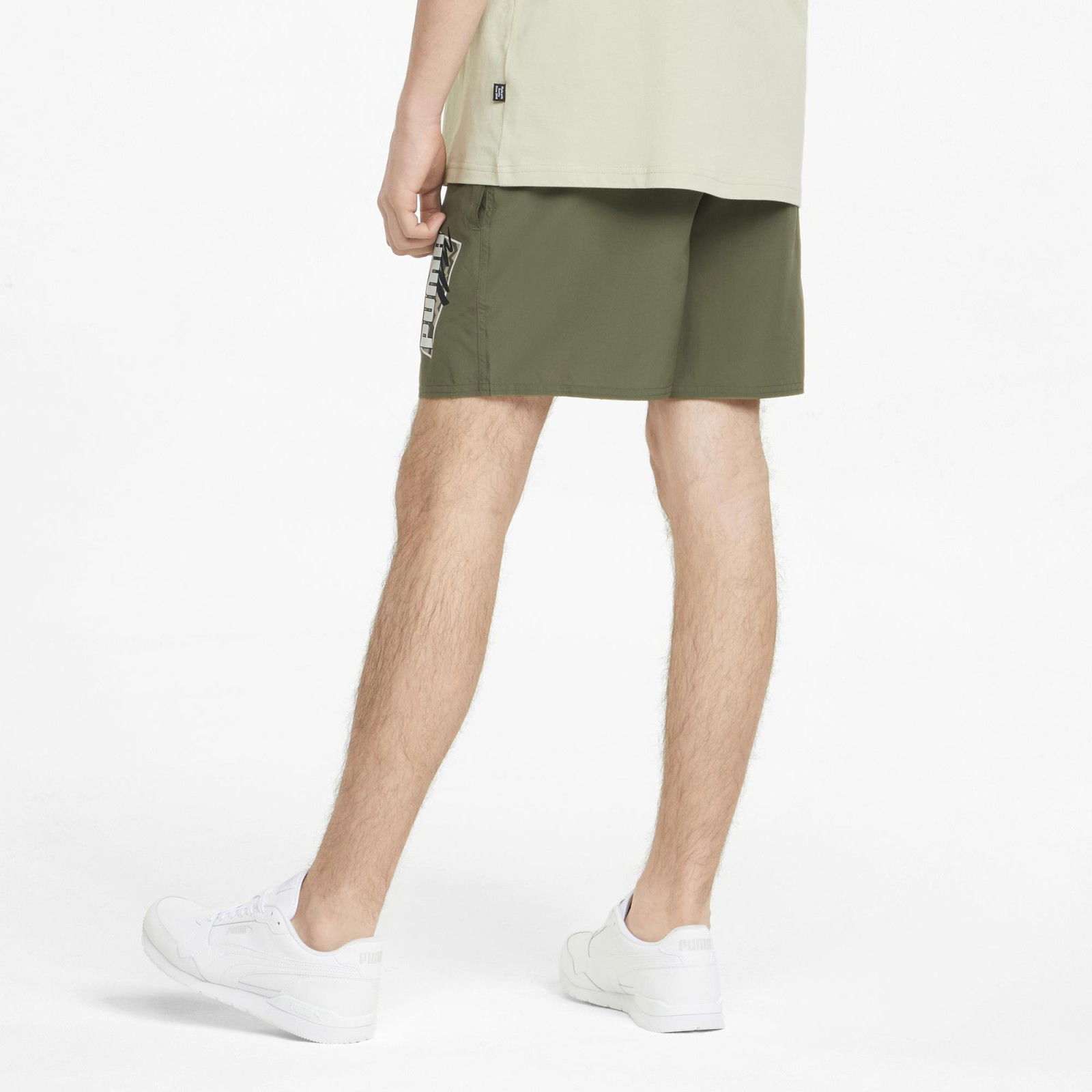 Summer Graphic Woven Shorts