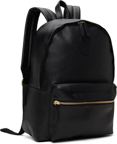 Batoh BAPE Daypack M Leather Backpack Čierna | 001BAK801002M, 1