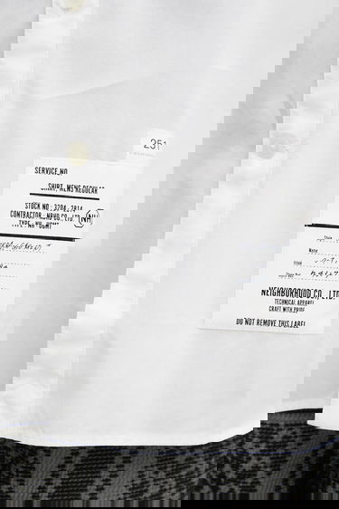 Košeľa Neighborhood NEIGHBORHOOD Trad Relaxed Fit Shirt Biela | 251SPNH.SHM02, 3
