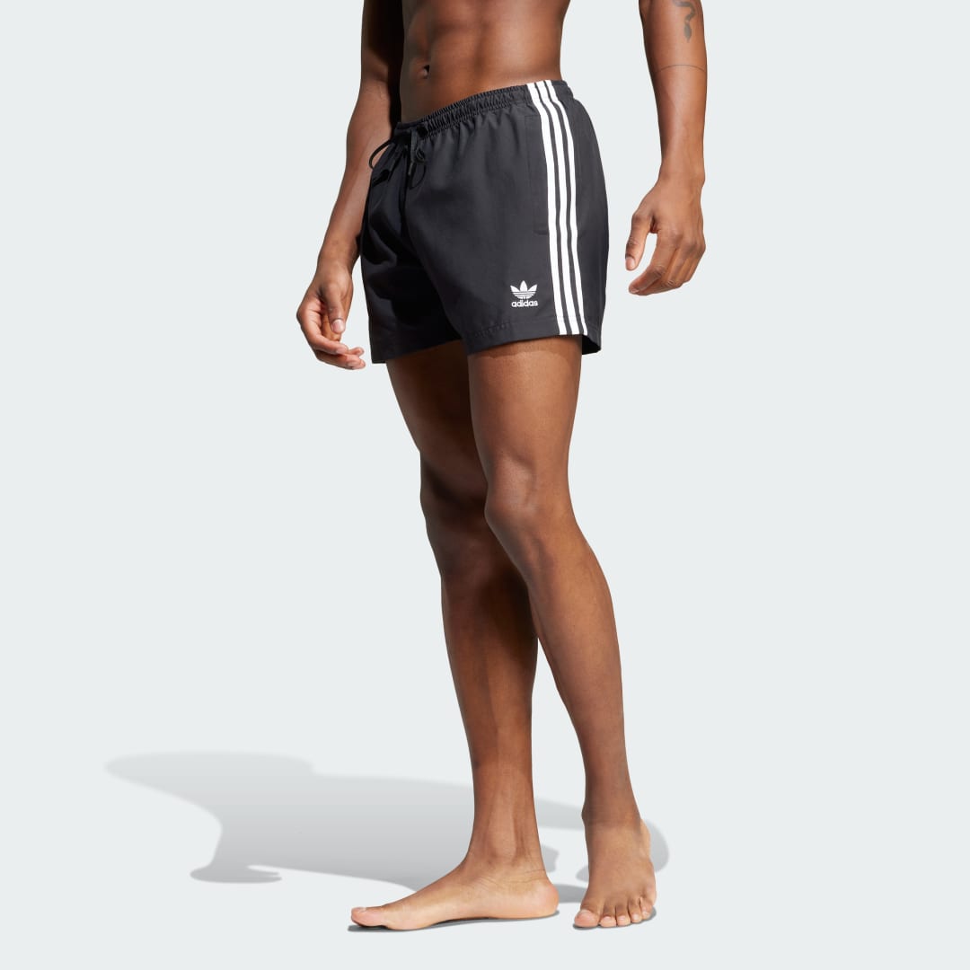 Plavky adidas Performance 3-Stripes Swim Shorts Čierna | JD0957, 0