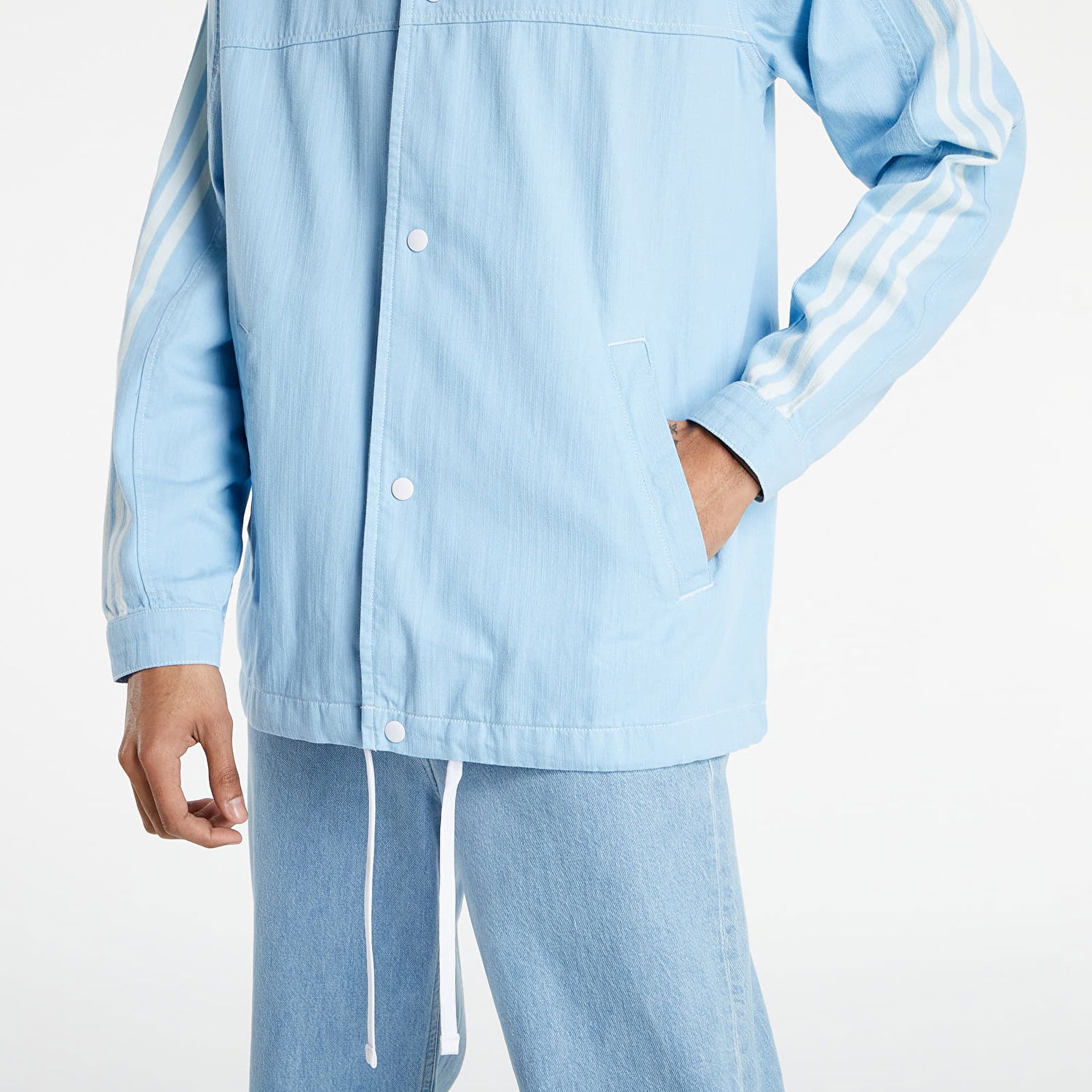 Bunda adidas Originals R.Y.V. Denim Jacket Modrá | HC9497, 1