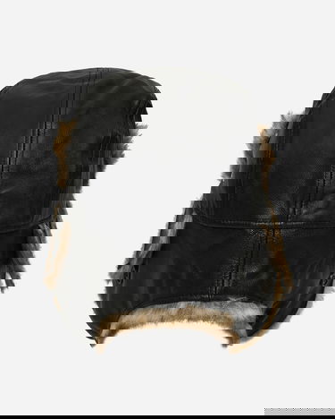 Klobúk New Era Leather Trapper Hat Čierna | 60580680 NSTR, 3