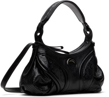 Kabelka Marine Serre Marine Serre Moonogram Embossed Leather Futura Bag Čierna | WBA006A CLEA0051, 1