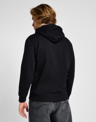 Mikina Lee Hoodie XXL Čierna | 112355735, 0