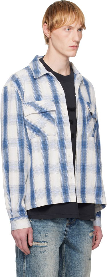 Košeľa Represent Clo Represent Season Flannel Shirt Modrá | MLM2905, 1