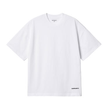 Tričko Carhartt WIP S/S Link Script T-Shirt Biela | I031373_00A_XX, 4