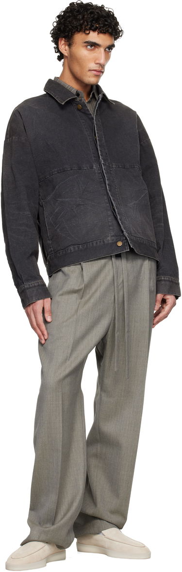 Bunda Fear of God Washed Canvas Utility Jacket Čierna | FG25FW42-423CNV-20, 3