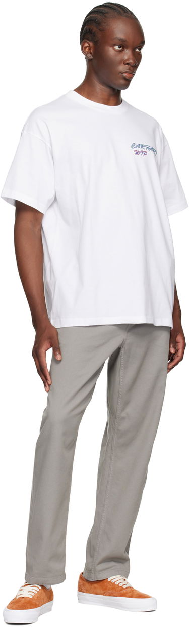 Tričko Carhartt WIP Gelato Logo-Print T-Shirt Biela | I033668, 3