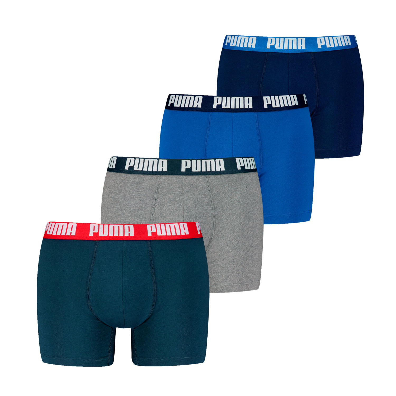 Boxerky Puma Men's Boxer Briefs, 4-Pack Rôznofarebný | 938438_01, 0