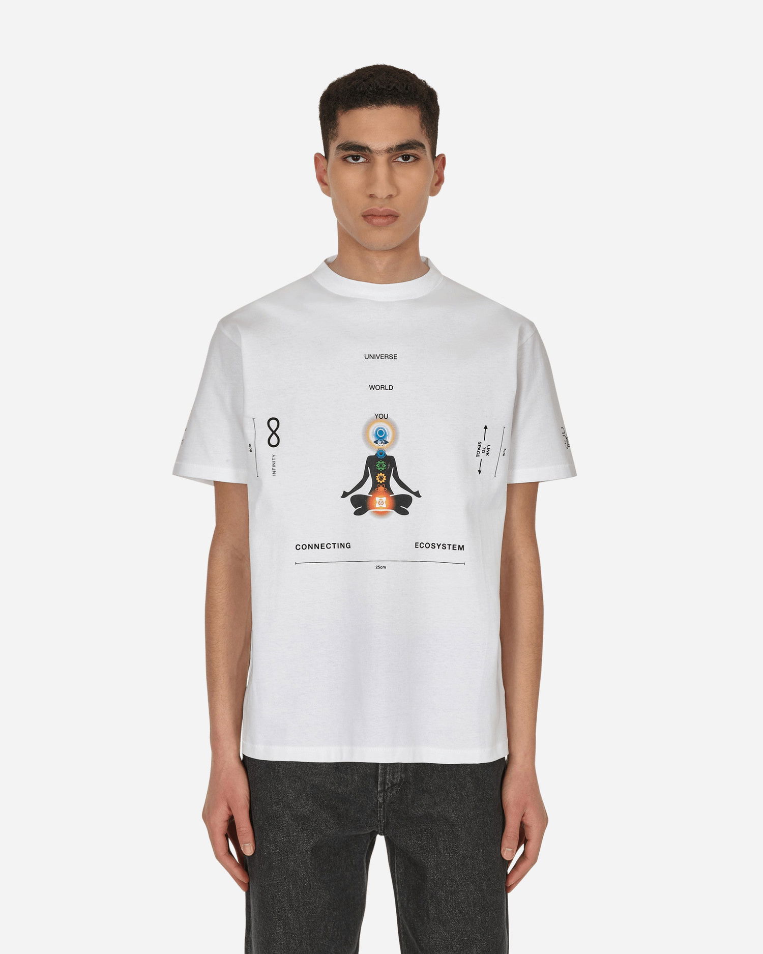 Tričko Space Available Inner Connection T-Shirt Biela | SA-ICT002-WHT WHITE, 0