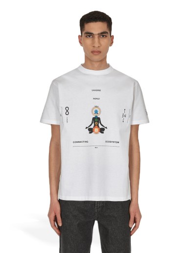 Tričko Space Available Inner Connection T-Shirt Biela | SA-ICT002-WHT WHITE