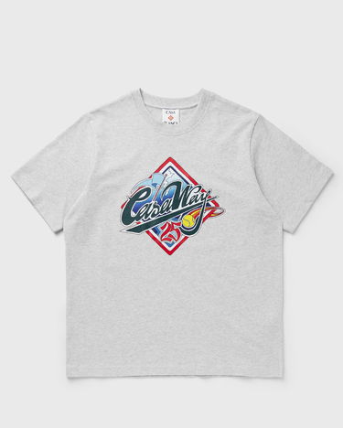 Tričko Casablanca Casablanca Casa Way World Series Print T-Shirt XXL Šedá | MS25-JTS-001-02, 0