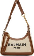 Balmain B-Army Canvas Hobo Bag