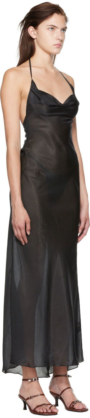 Šaty GUIZIO Guizio Exclusive Halter Neck Maxi Dress Čierna | SD 3, 1