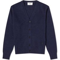 Tonal Heart Cashmere Cardigan