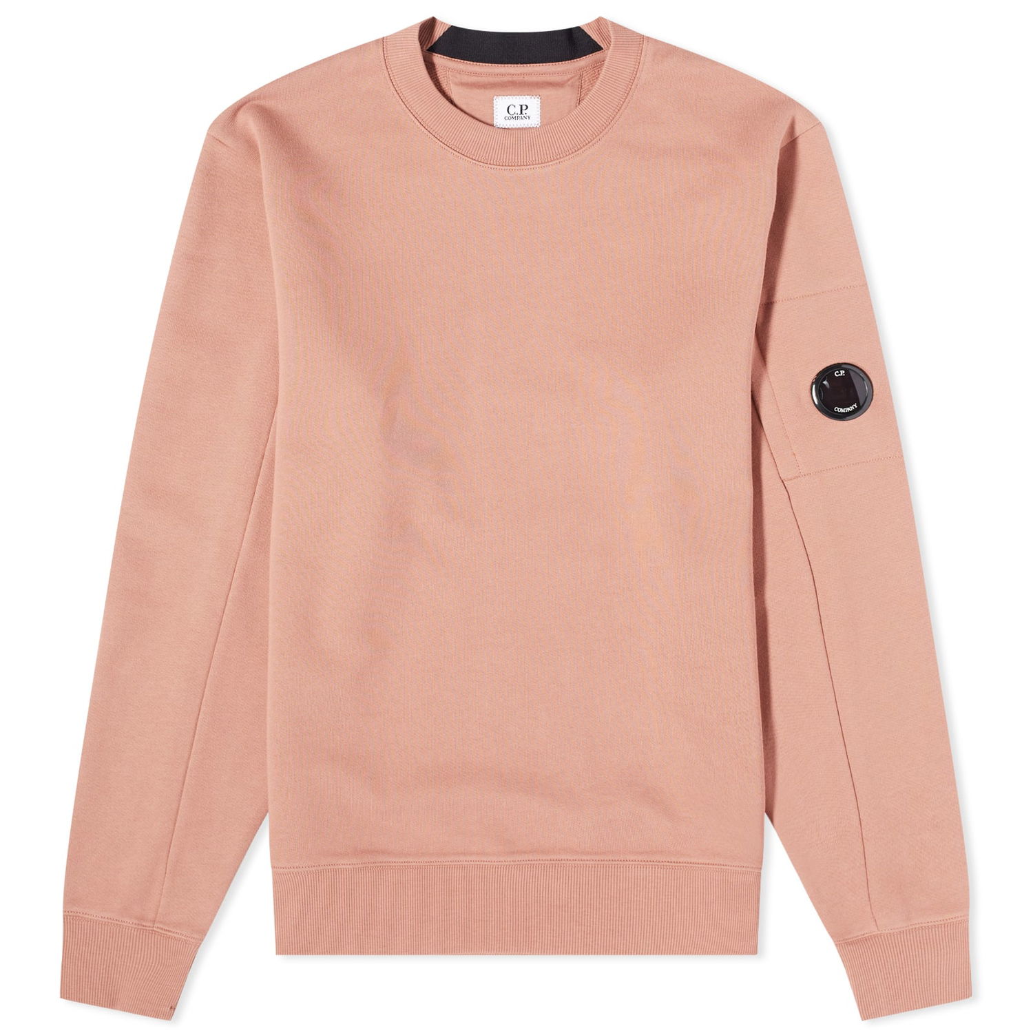 Sveter C.P. Company Arm Lens Crewneck Ružová | 15CMSS022A-005086W-476, 0