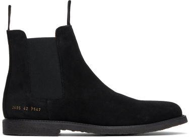 Oblečenie Common Projects Common Projects Waxed Suede Chelsea Boots Čierna | ARTICLE 2495, 0