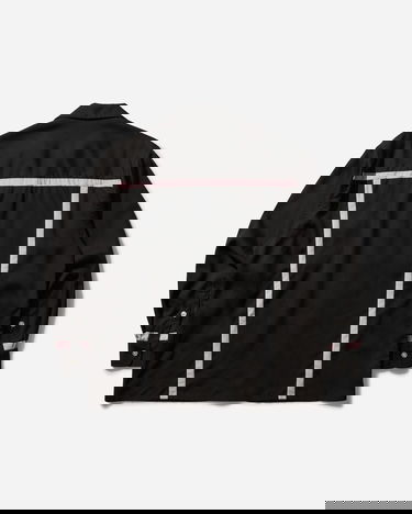 Košeľa WACKO MARIA Switching Black Shirt Čierna | 24FW-WMS-OC08 BLACK, 2