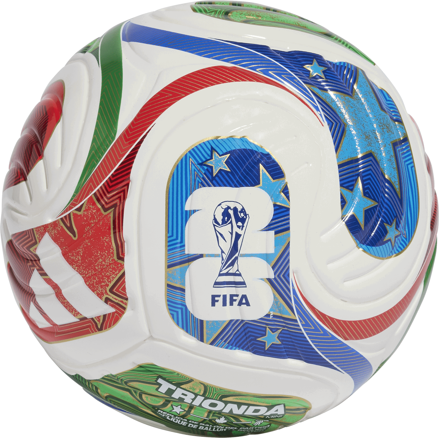 Športový doplnok adidas Originals World Cup 26 Trionda Mini Ball Rôznofarebný | jd8034, 0