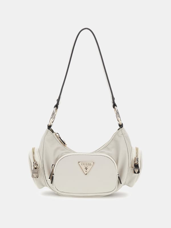 Kabelka GUESS Gemma Eco Mini Shoulder Bag Béžová | HWEYG839571