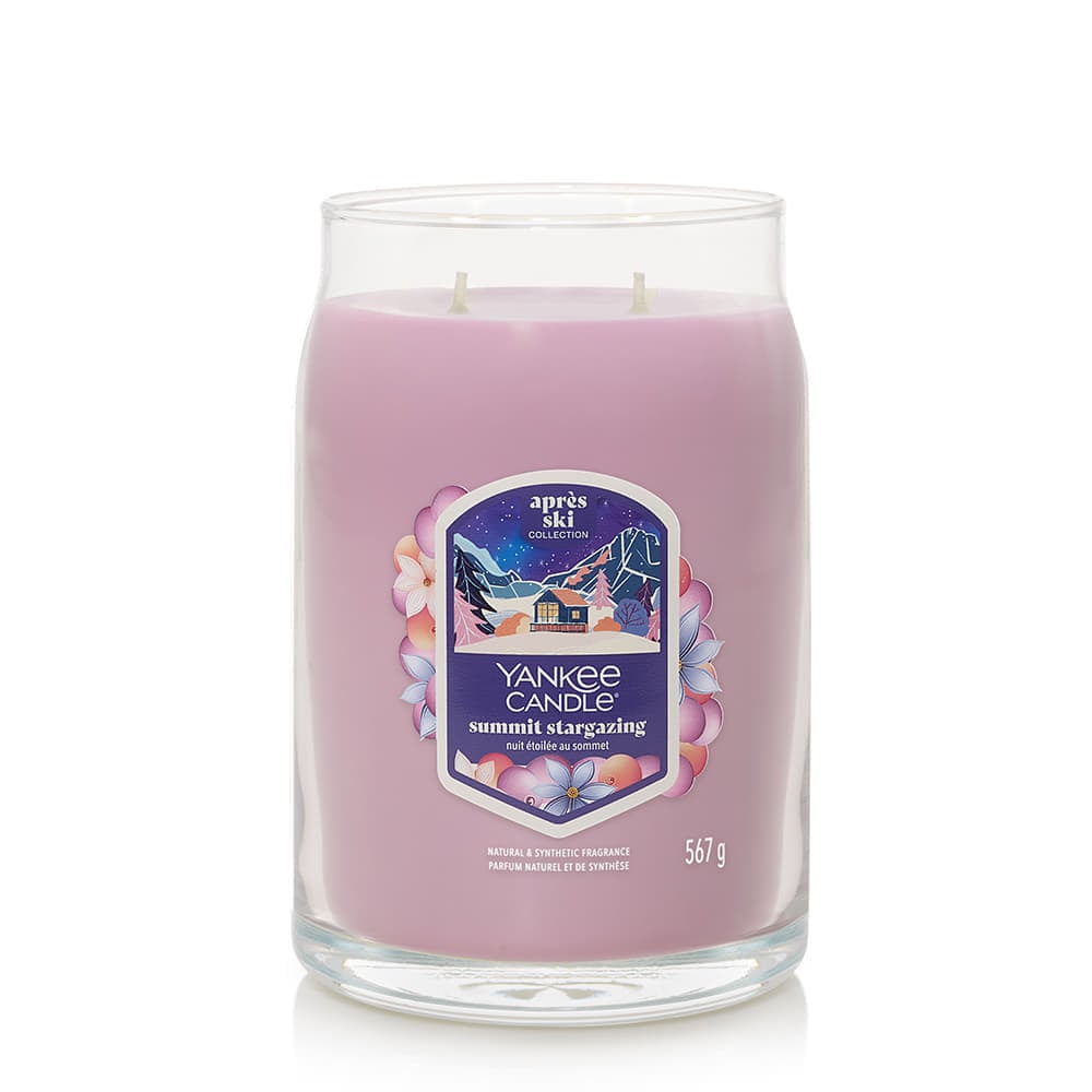 Sviečka Yankee Candle Après Ski Collection Signature Large Jar 2 Wicks Summit Stargazing Fialová | 43495, 1