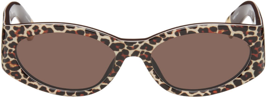 Slnečné okuliare Jacquemus 'Les Lunettes Ovalo' Sunglasses Hnedá | JAC4C2SUN, 0