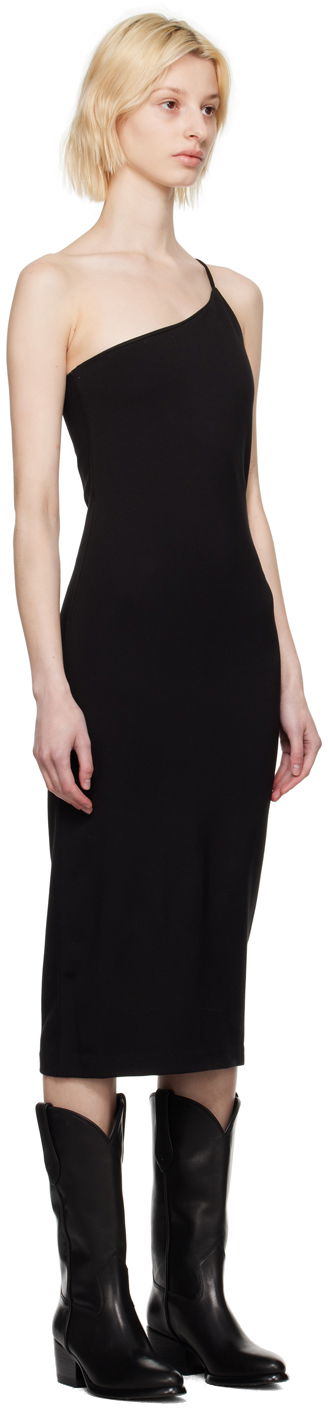 Šaty rag & bone rag & bone Irina One-Shoulder Midi Dress Čierna | WAC23P3004LC04, 1