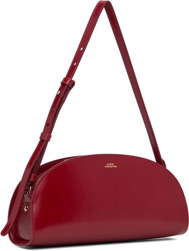 Taška cez rameno A.P.C. A.P.C. Demi-Lune Shoulder Bag Hnedá | PXCCK-F61997, 3