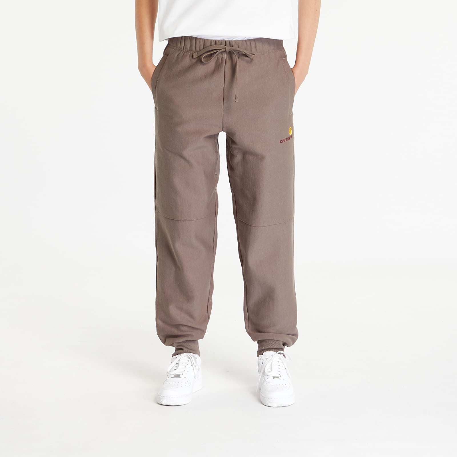 American Script Jogging Pant Brown