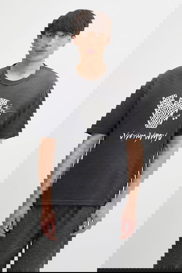 Tričko visvim Visvim Jumbo Tee S/S V Graphic Print T-Shirt Čierna | 125105010014, 0