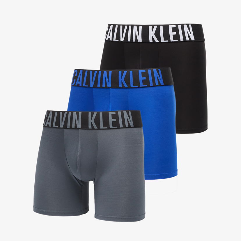 Boxerky CALVIN KLEIN Intense Power Microfiber Stretch Boxer Brief 3-Pack Rôznofarebný | 000NB3612A Z2Q