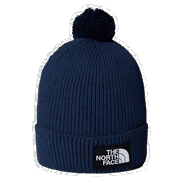 The North Face Logo Box Pom Beanie
