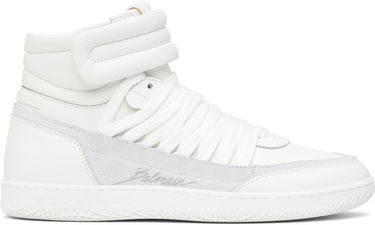 Oblečenie Balmain Balmain Swan Mid-Top Biela | EM0VH388LTSU, 0