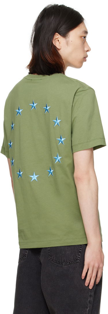 Tričko Études Wonder Europa Graphic T-Shirt Zelené | E24MM106A00733, 2