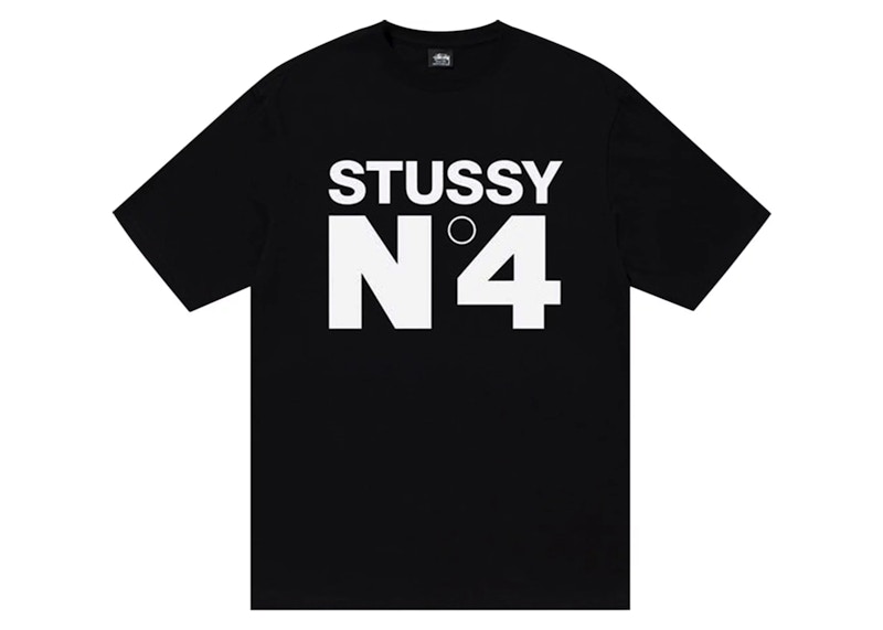 Tričko Stüssy Stussy No. 4 Graphic T-Shirt Čierna | 1904901, 0