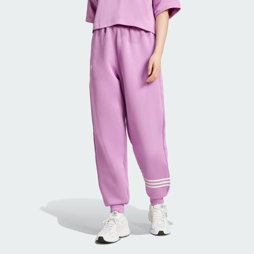 Nohavice adidas Performance Neuclassics Relaxed Fit Pants Fialová | IW8028, 0