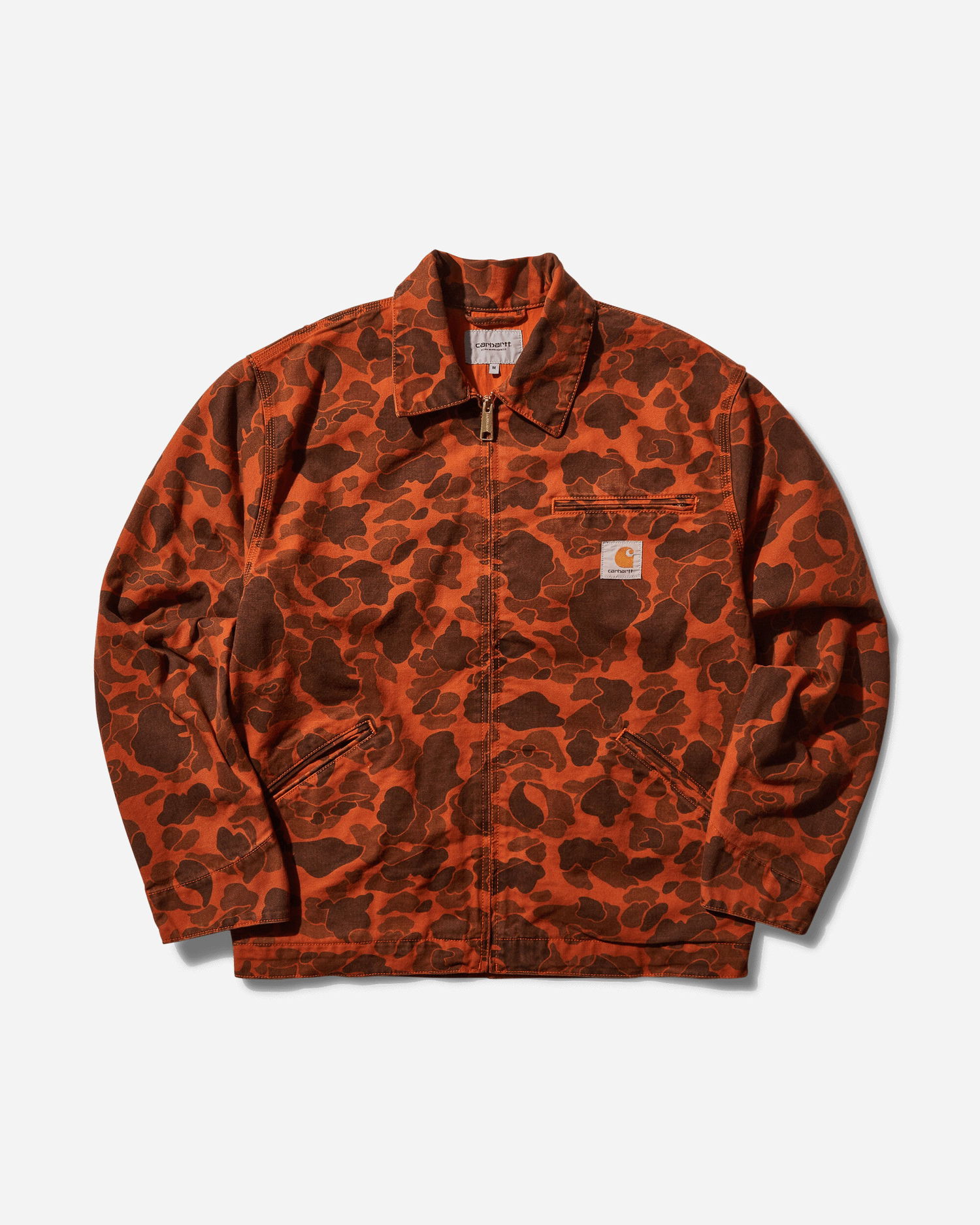 Bunda Carhartt WIP Duck Detroit Jacket Camo Duck Green / Turmeric Vínová | I034281 2FAGD, 1