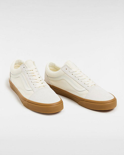 Old Skool Shoes (marshmallow/gum) Unisex White, Size 2.5