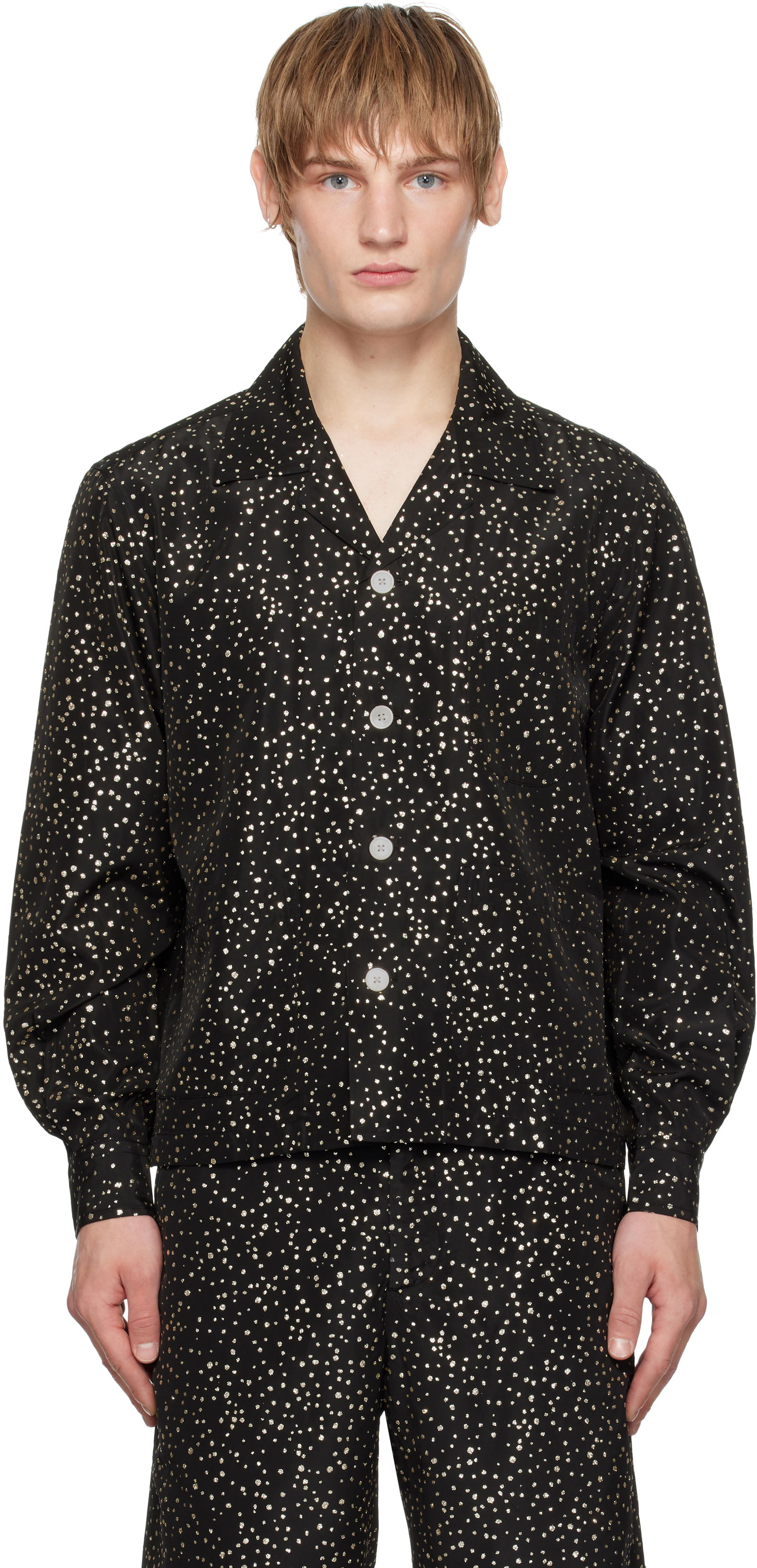 Glitter Long Sleeve Shirt