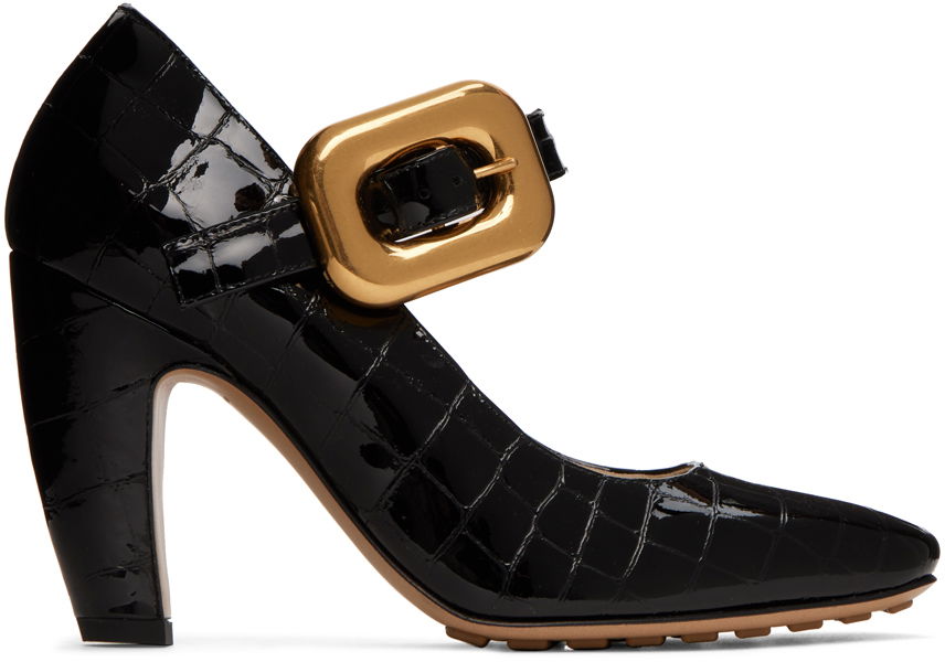 Tenisky a topánky Bottega Veneta Mostra Mary-Jane Heels "Black" Čierna | 729722 V2DW0, 0