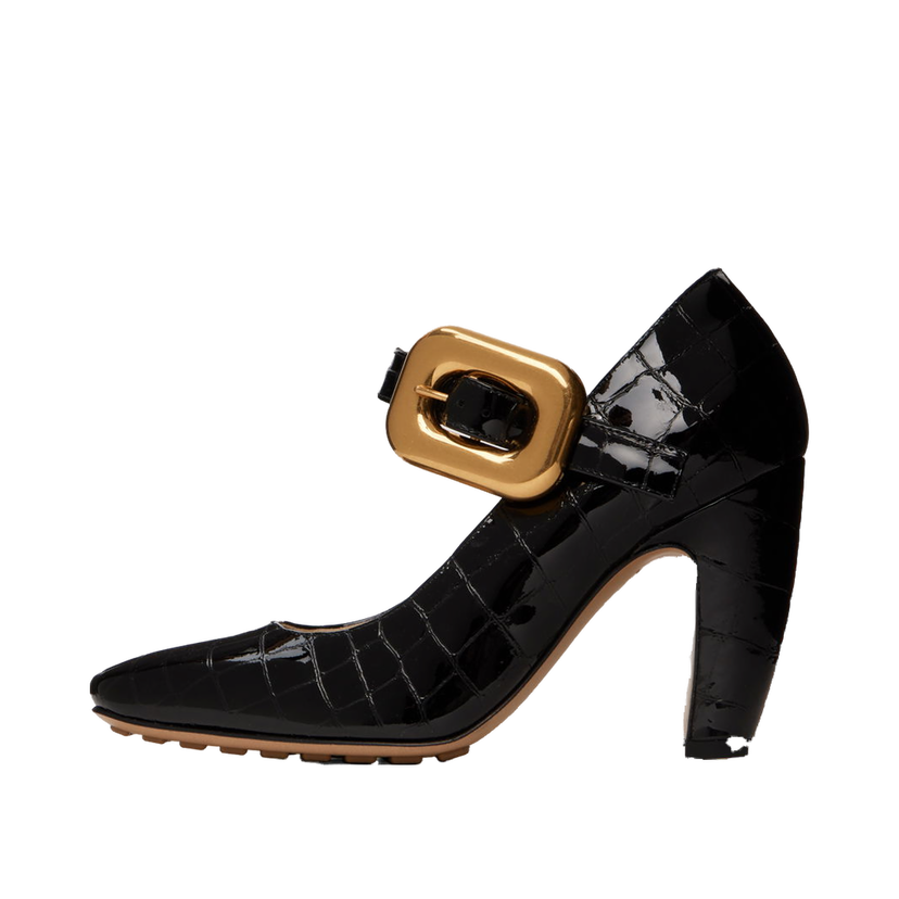 Tenisky a topánky Bottega Veneta Mostra Mary-Jane Heels "Black" Čierna | 729722 V2DW0