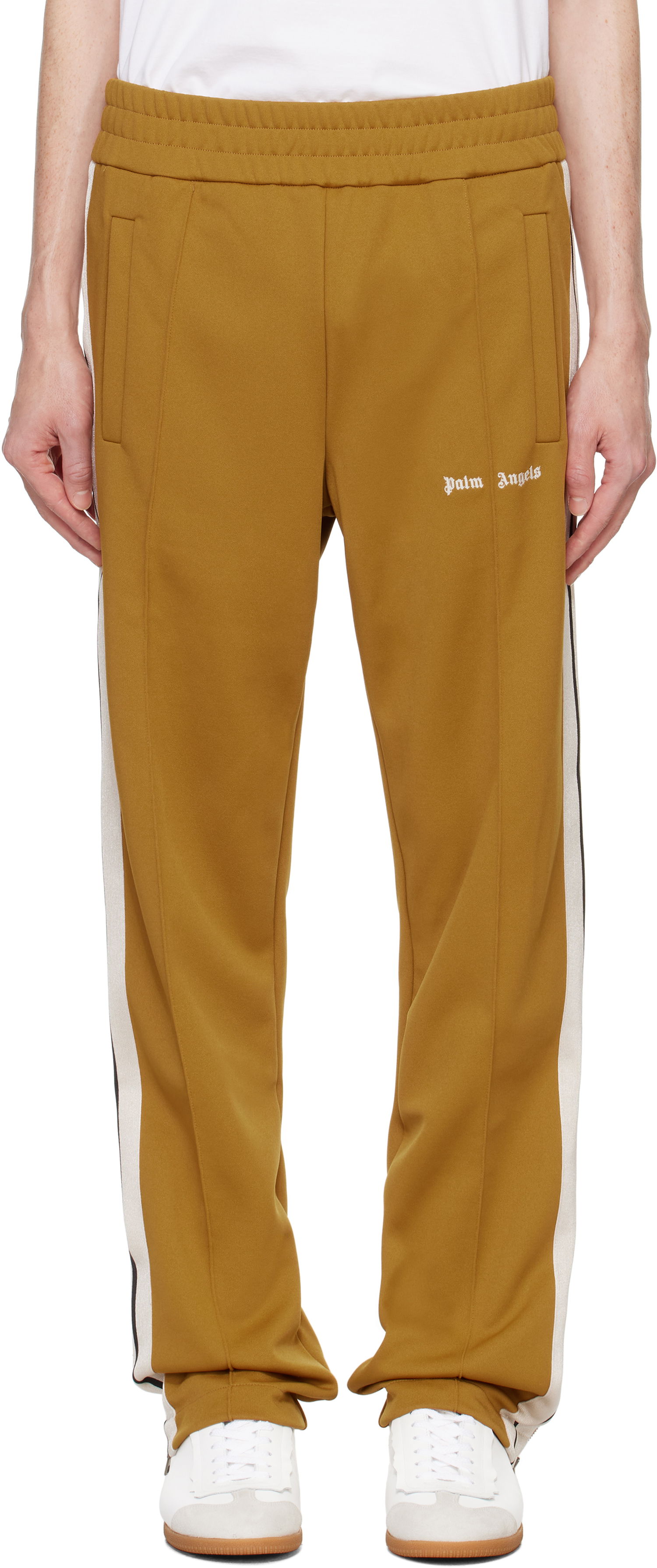 Tepláky Palm Angels Classic Logo Track Pants Hnedá | PMCJ020F24FAB0036403, 0