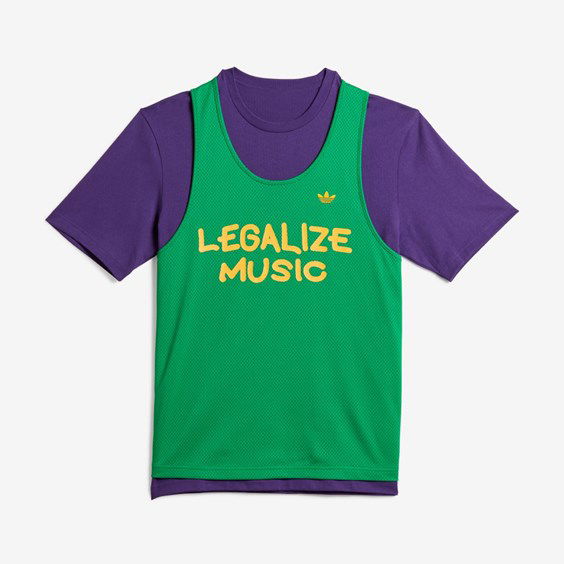 Tričko adidas Originals Kerwin Frost x Short-sleeve Tee Zelené | H57041, 0